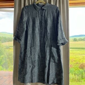 J Jill Linen Shirtdress, size Small